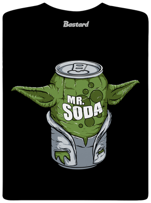 Mr. Soda pánské dlouhý rukáv Black