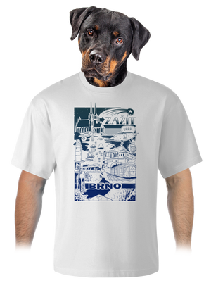 unisex tričko oversized