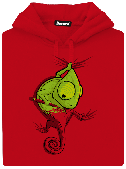 Zmizík pánská mikina klokanka Red
