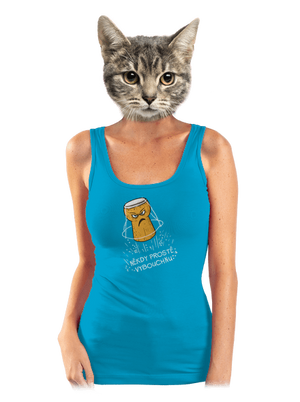 Někdy vybouchnu dámské tílko klasické Blue Atol