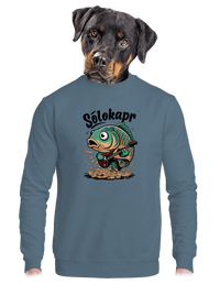 unisex mikina bez kapuce