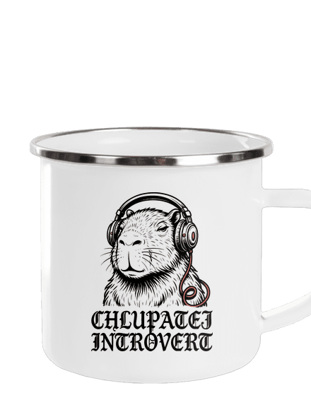 Chlupatej introvert plecháček White