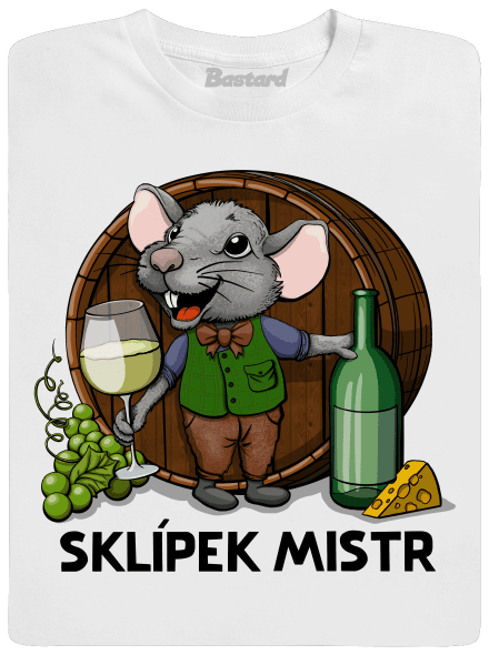 Sklípek mistr dětské tričko White