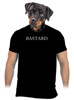 Bastard v luxusu pánské tričko Black