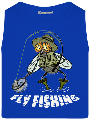 Fly fishing pánské tílko Royal Blue
