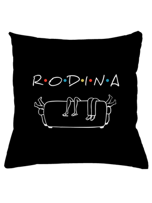 Rodina polštář Black