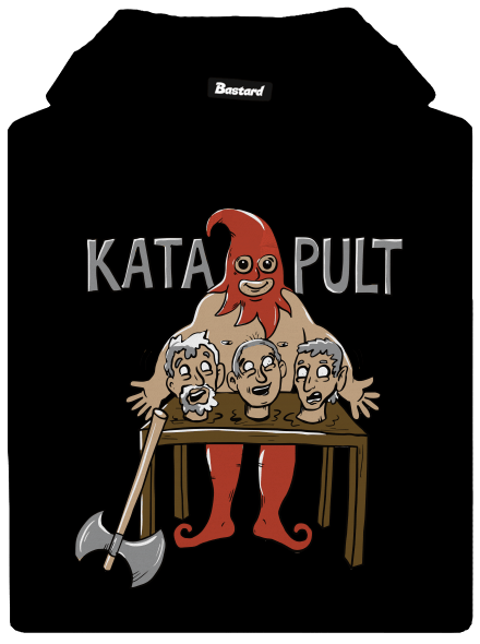Kata pult pánská mikina klokanka Black