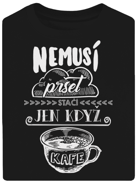 Milovník kávy unisex tričko oversized Black