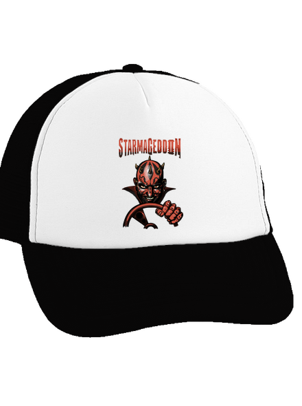 Starmageddon kšiltovka truckerka Black cap