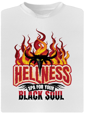 Hellness dětské sportovní tričko White