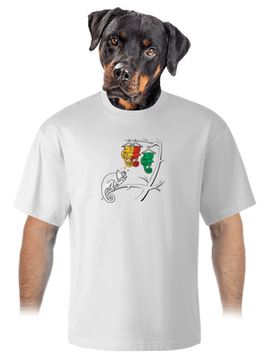 unisex tričko oversized