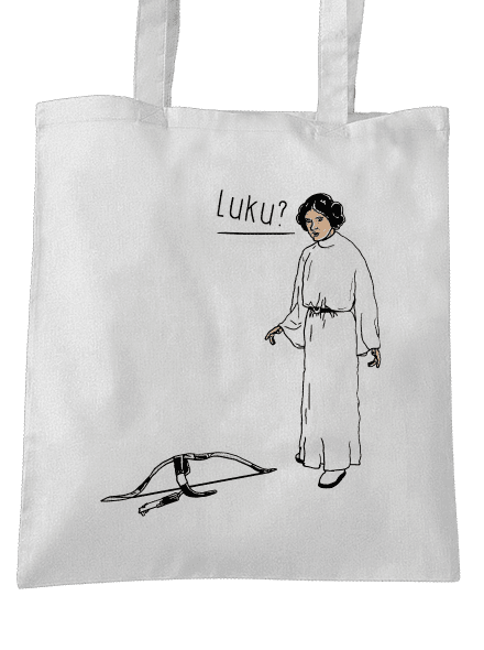 Luke a Leia taška White