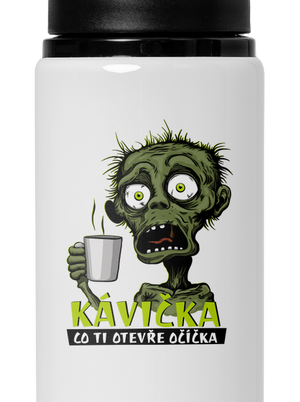 Zombie kávička lahev na vodu White