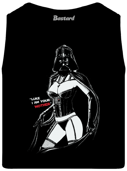 Mrs. Vader pánské tílko Black
