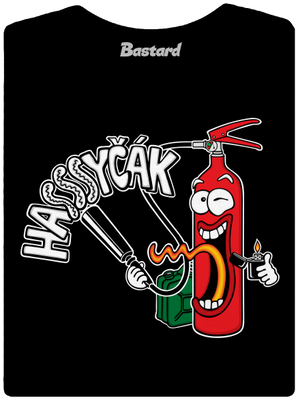 Hasyčák dámské tričko Black