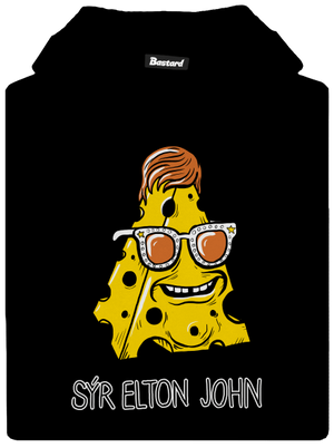 Sýr Elton John dětská mikina klokanka Black