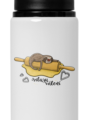 Miluju válení lahev na vodu White