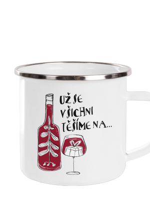 Vánoce ve víně plecháček White