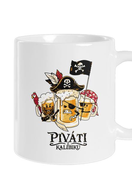 Piváti z Kalibiku klasický hrnek White