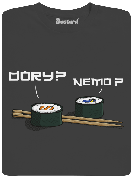 Hledá se Nemo pánské dlouhý rukáv Dark Grey