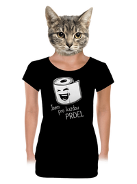 dámské tričko s lemem