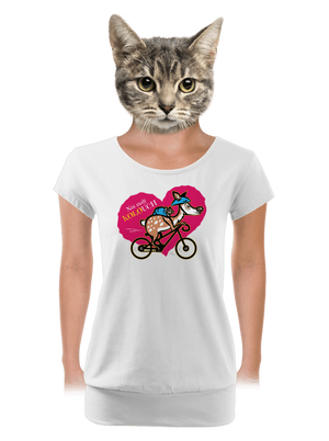 dámské tričko s lemem