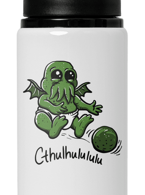 Cthulhululu lahev na vodu White