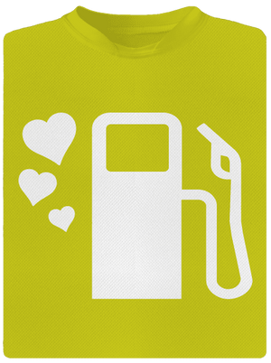 Plnou prosím pánské sportovní tričko Neon Yellow