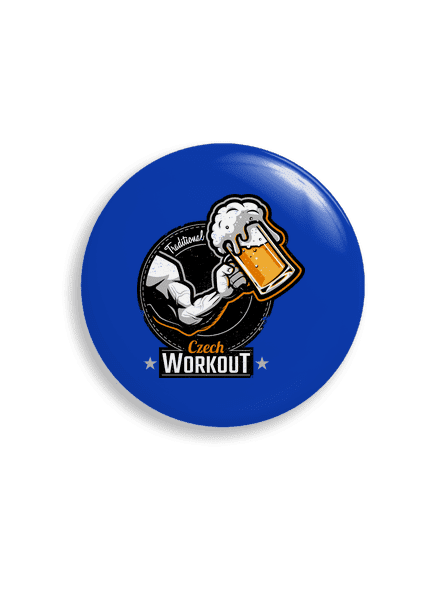 Czech Workout placka uni