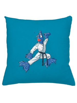 Bojovnice polštář Blue Turquoise