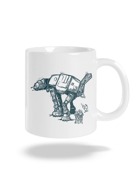 AT-AT klasický hrnek White