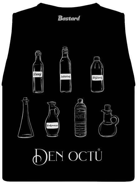 Den octů dámské tílko volné Black