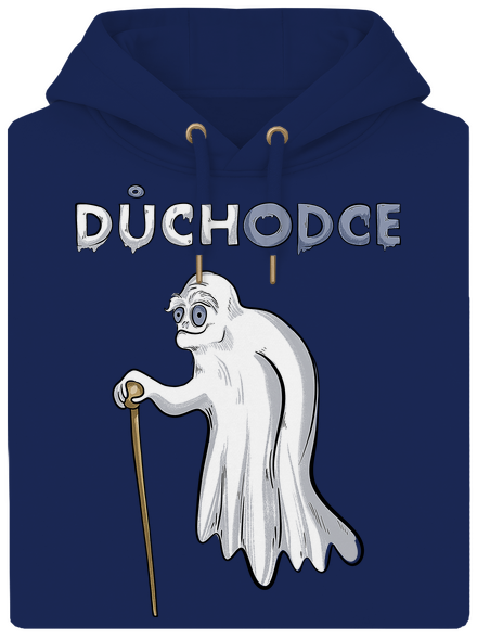 Duch důchodce unisex mikina premium Navy