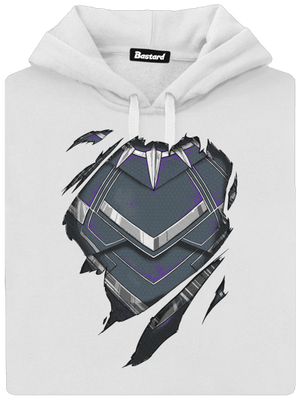 Panther inside dámská mikina klokanka White