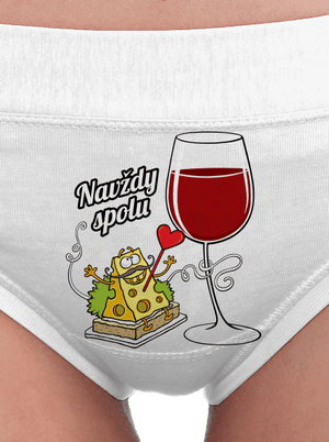 Navždy spolu dámské kalhotky White