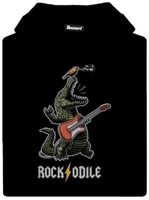 Rockodile dětská mikina klokanka Black