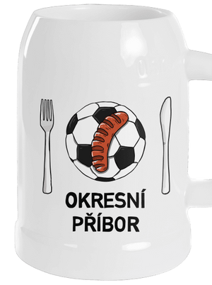 Okresní příbor půllitr White