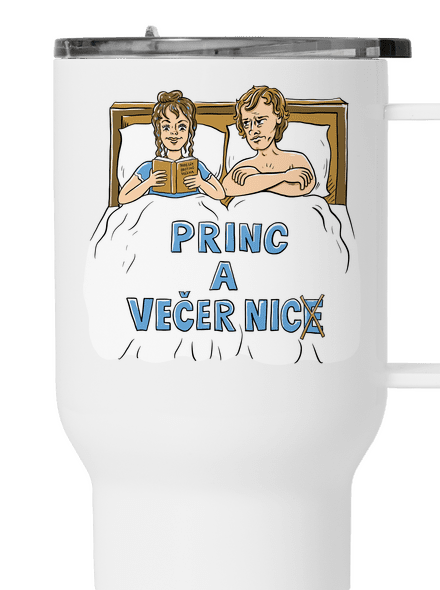 Princ a Večer nic termohrnek White