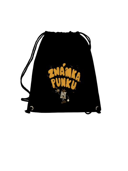 Vylitá známka punku  vak Black