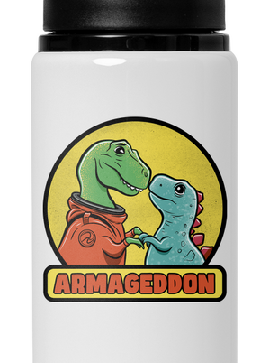 Armageddon lahev na vodu White