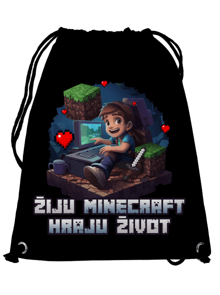 Žiju Minecraft vak Black