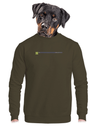 unisex mikina bez kapuce