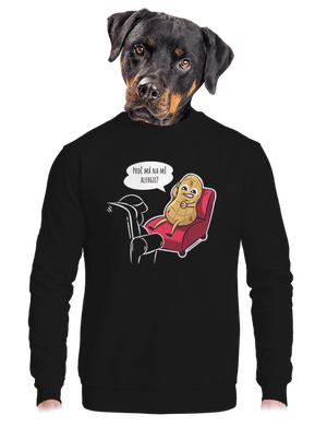 unisex mikina bez kapuce