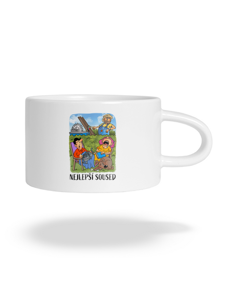 Nejlepší soused hrnek makronka White