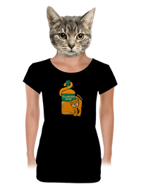 dámské tričko s lemem