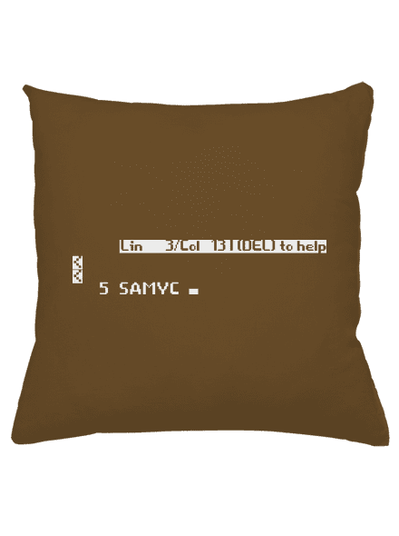 5 Samyc polštář Chocolate Pol