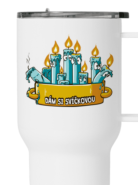 Svíčková termohrnek White