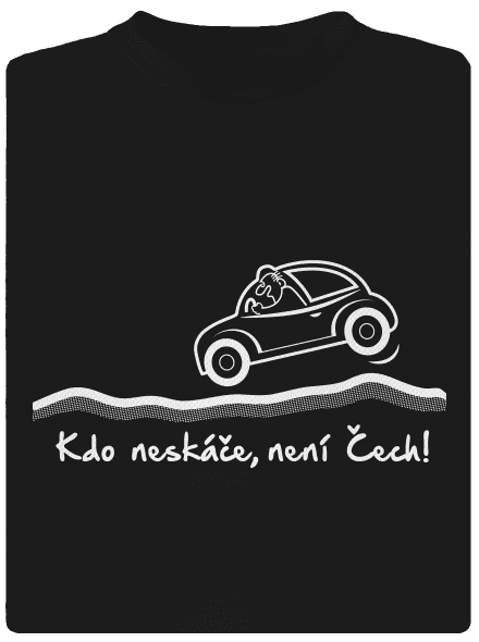 Kdo neskáče pánské sportovní tričko Black