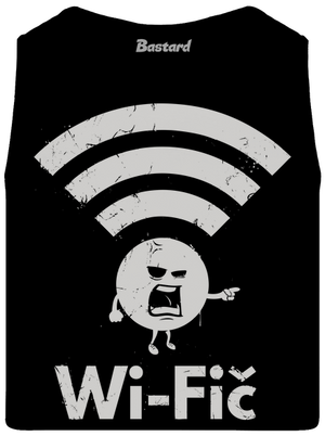 Wifič pánské tílko Black