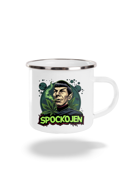 Spockojen plecháček White